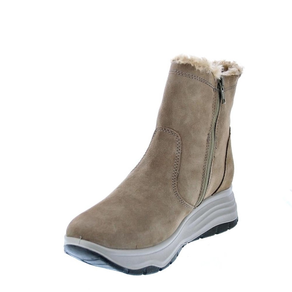 Botines Imac zapatos Mujer modelo 856897 Beige Cremallera