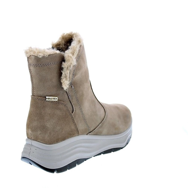 Botines Imac zapatos Mujer modelo 856897 Beige Cremallera