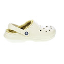 Zuecos Crocs zapatos Mujer modelo Classic Lined Clog Beige 