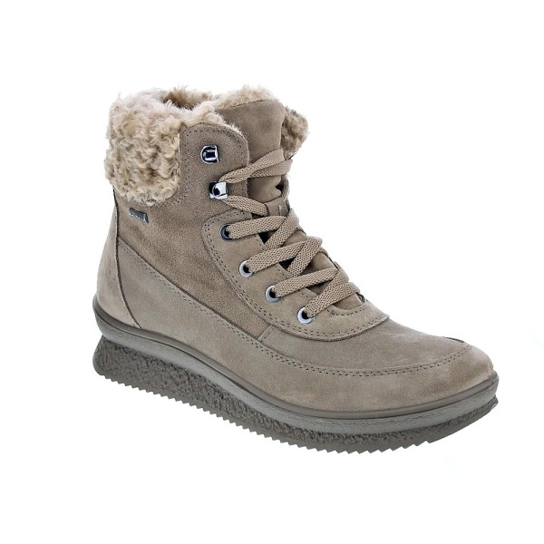 Botines Imac zapatos Mujer modelo 856669 Beige Cordón