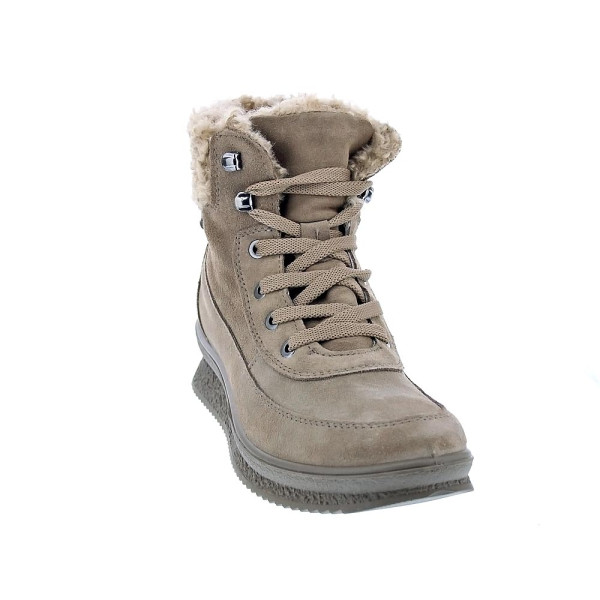 Botines Imac zapatos Mujer modelo 856669 Beige Cordón