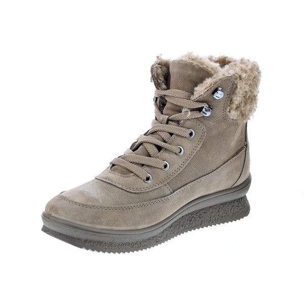 Botines Imac zapatos Mujer modelo 856669 Beige Cordón