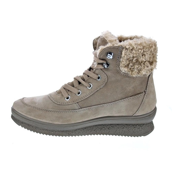 Botines Imac zapatos Mujer modelo 856669 Beige Cordón