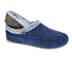 Pantuflas Toni Pons zapatos Mujer modelo Albons Azul  2