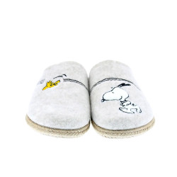 Pantuflas Toni Pons zapatos Mujer modelo Snoopy Beige 