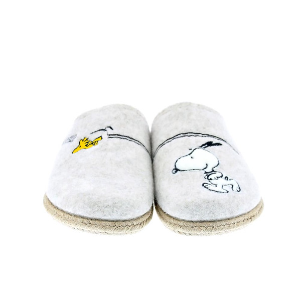 Pantuflas Toni Pons zapatos Mujer modelo Snoopy Beige 