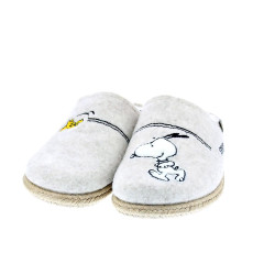Pantuflas Toni Pons zapatos Mujer modelo Snoopy Beige  2