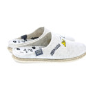 Pantuflas Toni Pons zapatos Mujer modelo Snoopy Beige 