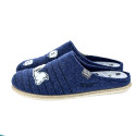 Pantuflas Toni Pons zapatos Hombre modelo Charlie Azul 