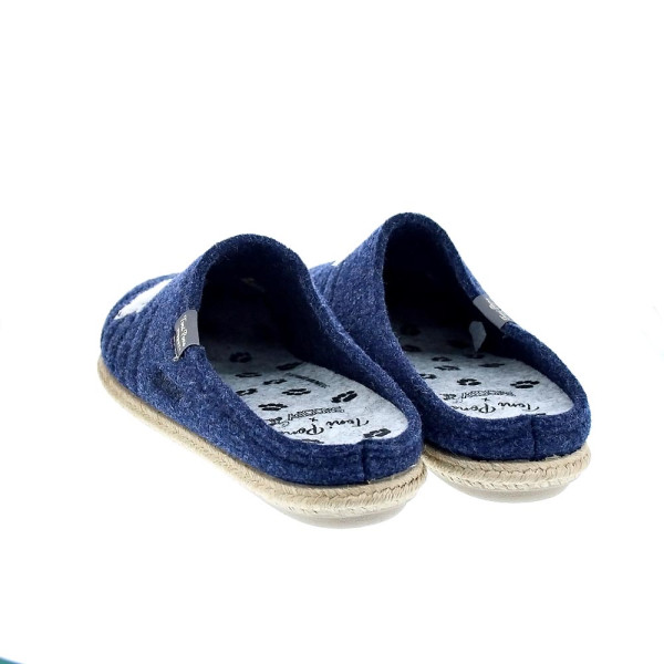 Pantuflas Toni Pons zapatos Hombre modelo Charlie Azul 