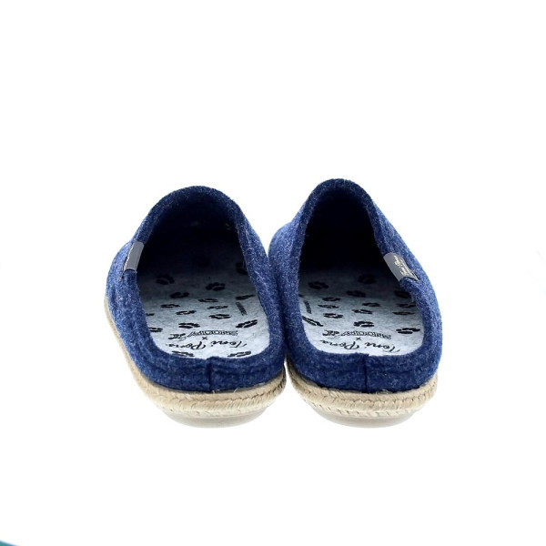 Pantuflas Toni Pons zapatos Hombre modelo Charlie Azul 