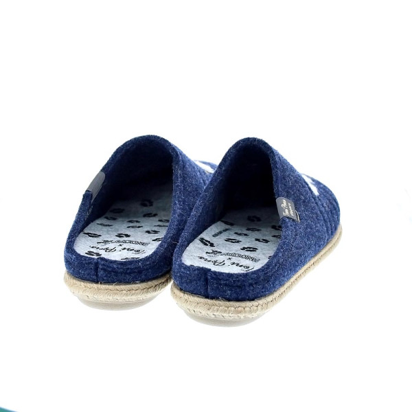 Pantuflas Toni Pons zapatos Hombre modelo Charlie Azul 