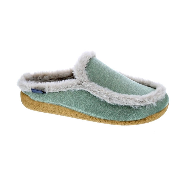 Pantuflas Toni Pons zapatos Mujer modelo Munich Verde 