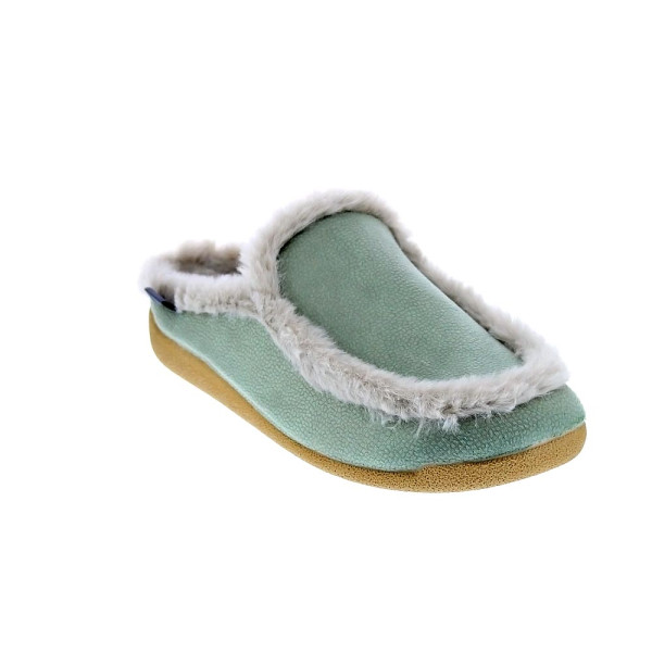 Pantuflas Toni Pons zapatos Mujer modelo Munich Verde 