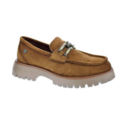 Mocasines Xti zapatos Mujer modelo 144459 Marrón  2