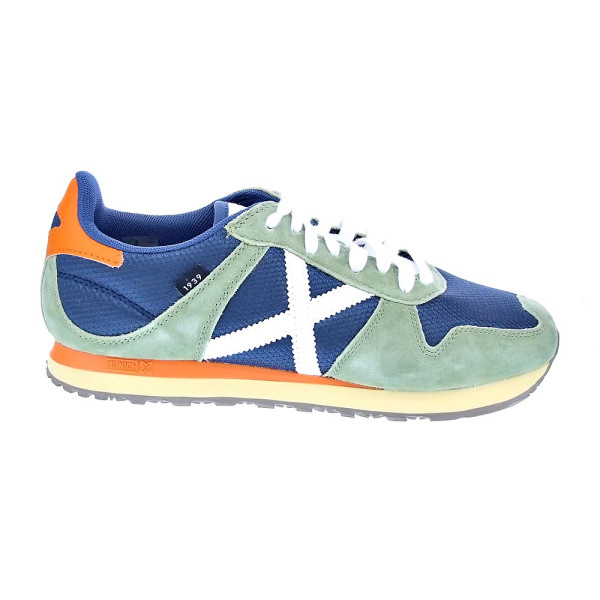 Zapatillas Munich zapatos Hombre modelo Massana Classic 601 Verde Cordón