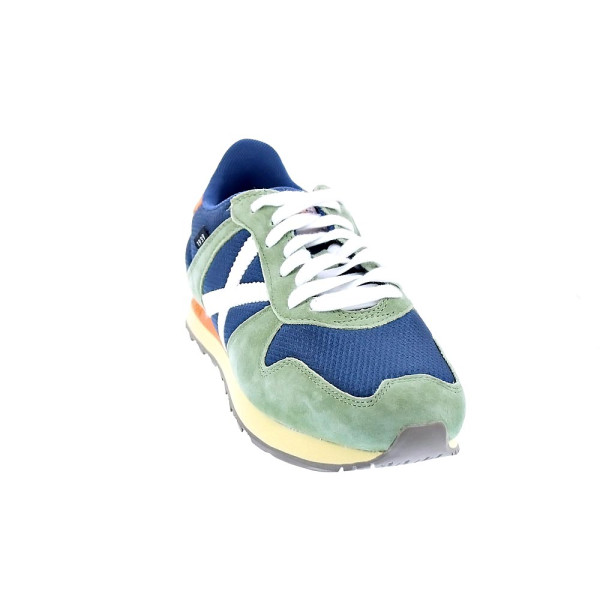 Zapatillas Munich zapatos Hombre modelo Massana Classic 601 Verde Cordón