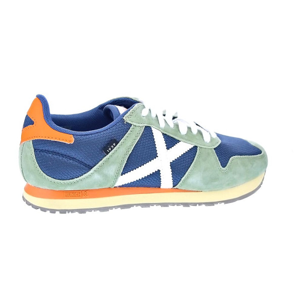 Zapatillas Munich zapatos Hombre modelo Massana Classic 601 Verde Cordón