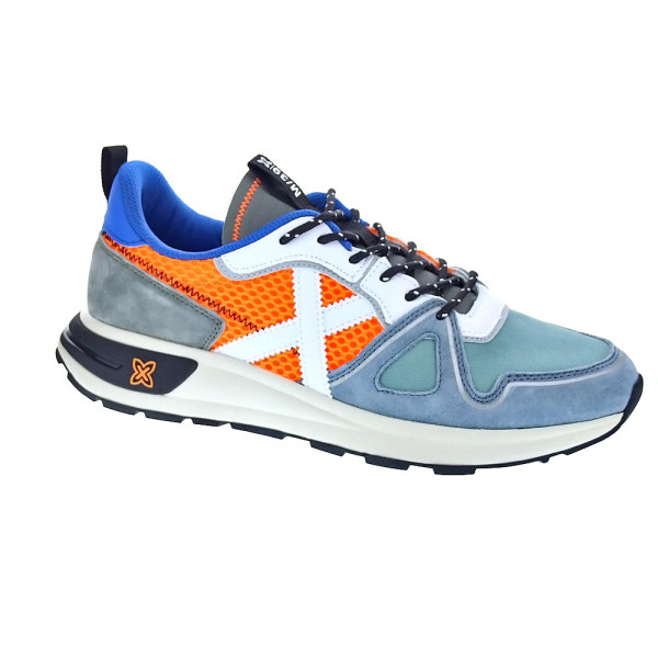 Zapatillas Munich zapatos Hombre modelo Futtura 06 Gris Cordón