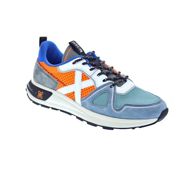 Zapatillas Munich zapatos Hombre modelo Futtura 06 Gris Cordón