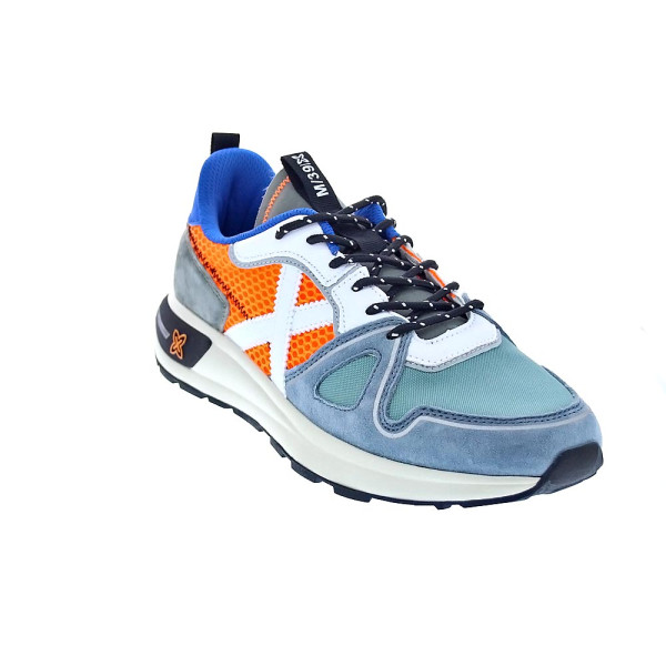 Zapatillas Munich zapatos Hombre modelo Futtura 06 Gris Cordón