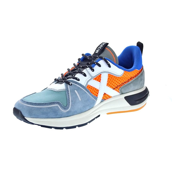 Zapatillas Munich zapatos Hombre modelo Futtura 06 Gris Cordón