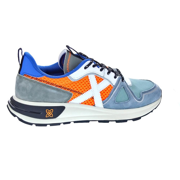 Zapatillas Munich zapatos Hombre modelo Futtura 06 Gris Cordón