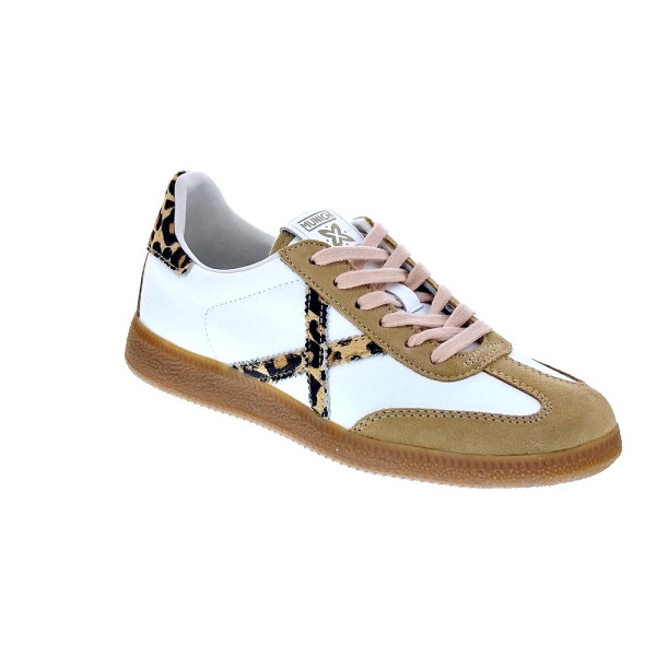 Zapatillas Munich zapatos Mujer modelo Barru 227 Beige Cordón