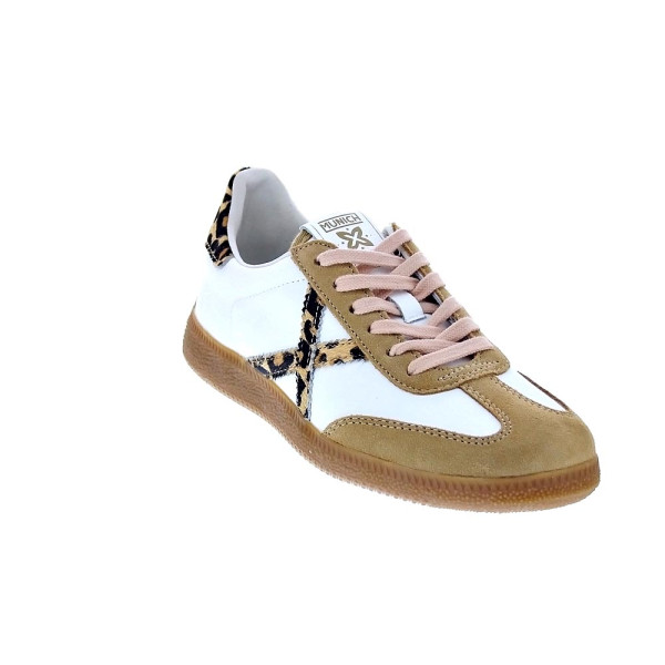 Zapatillas Munich zapatos Mujer modelo Barru 227 Beige Cordón