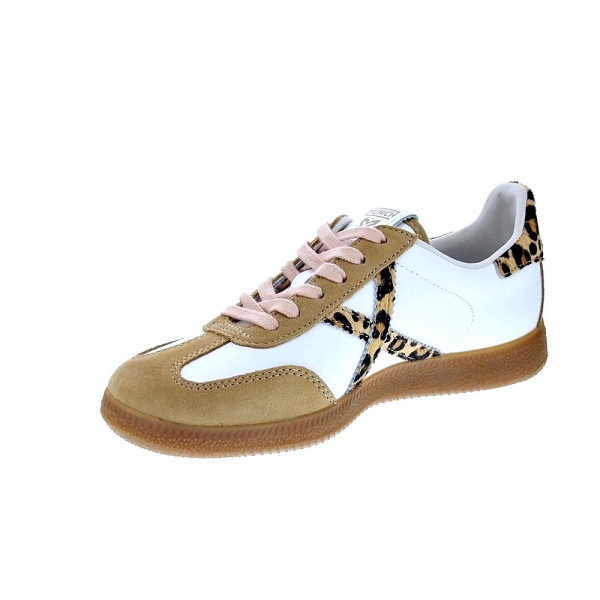 Zapatillas Munich zapatos Mujer modelo Barru 227 Beige Cordón