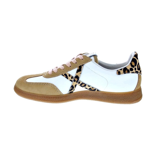 Zapatillas Munich zapatos Mujer modelo Barru 227 Beige Cordón