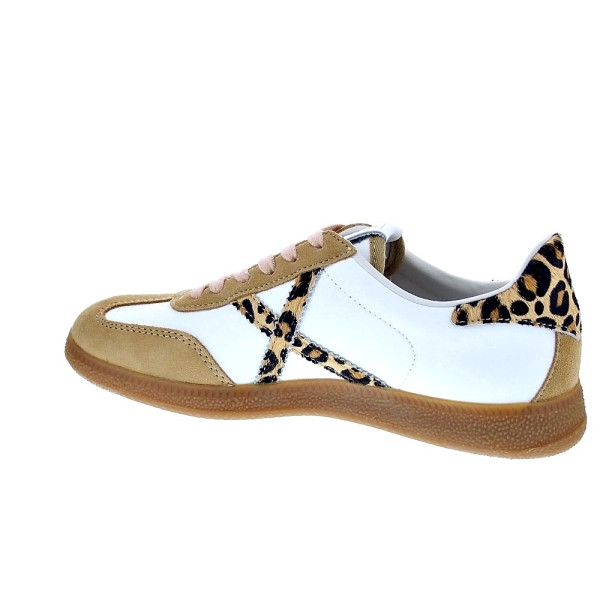 Zapatillas Munich zapatos Mujer modelo Barru 227 Beige Cordón