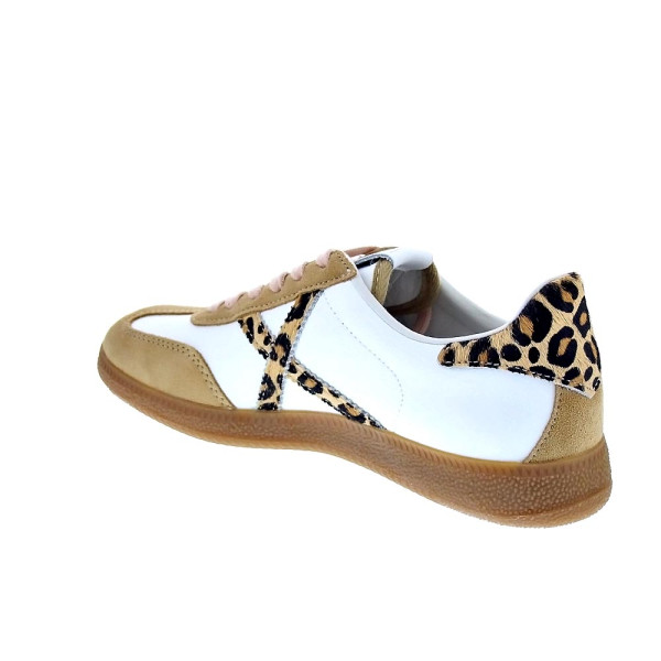 Zapatillas Munich zapatos Mujer modelo Barru 227 Beige Cordón
