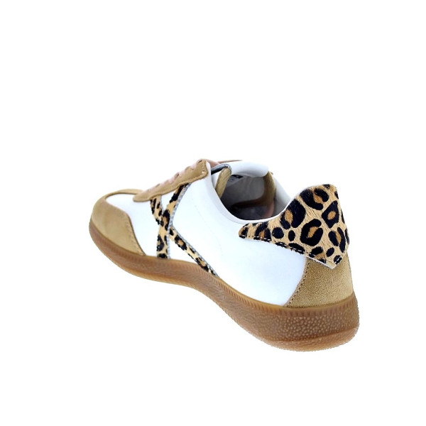 Zapatillas Munich zapatos Mujer modelo Barru 227 Beige Cordón