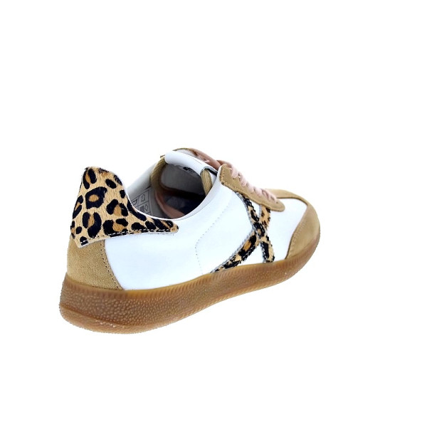 Zapatillas Munich zapatos Mujer modelo Barru 227 Beige Cordón