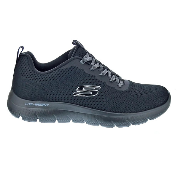 Zapatillas Skechers zapatos Hombre modelo Summits Eckler Slip-ins Negro Elástico
