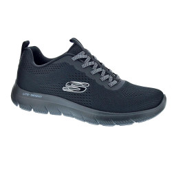 Zapatillas Skechers zapatos Hombre modelo Summits Eckler Slip-ins Negro Elástico 2