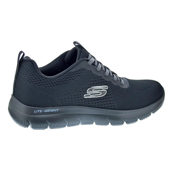 Zapatillas Skechers zapatos Hombre modelo Summits Eckler Slip-ins Negro Elástico