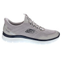Zapatillas Skechers zapatos Hombre modelo Summits Top Rate Slip-ins Beige Elástico