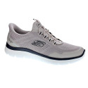 Zapatillas Skechers zapatos Hombre modelo Summits Top Rate Slip-ins Beige Elástico
