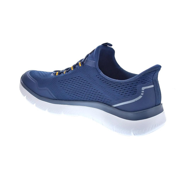 Zapatillas Skechers zapatos Hombre modelo Summits Top Rate Slip-ins Azul Elástico
