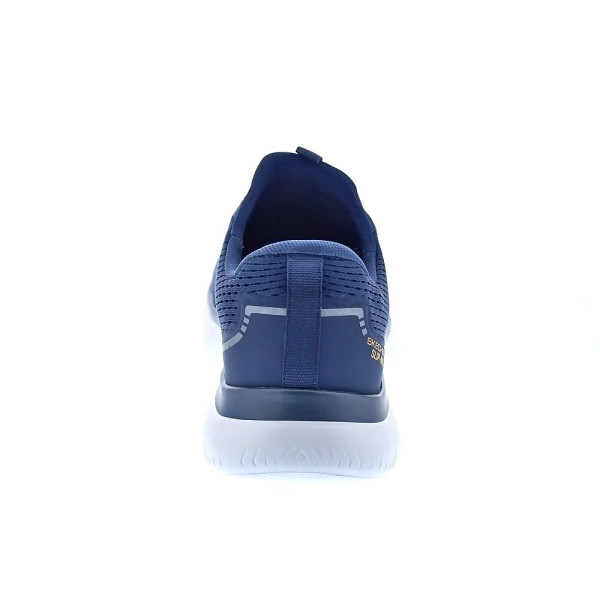 Zapatillas Skechers zapatos Hombre modelo Summits Top Rate Slip-ins Azul Elástico