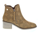 Botines Xti zapatos Mujer modelo 143961 Marrón Cremallera
