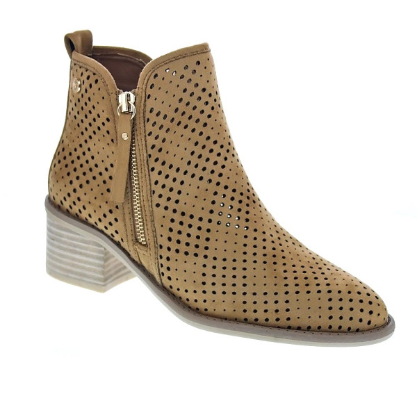 Botines Xti zapatos Mujer modelo 143961 Marrón Cremallera