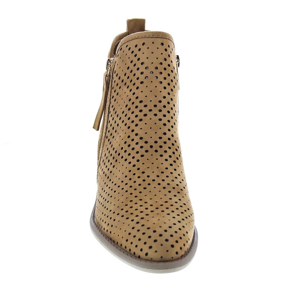 Botines Xti zapatos Mujer modelo 143961 Marrón Cremallera