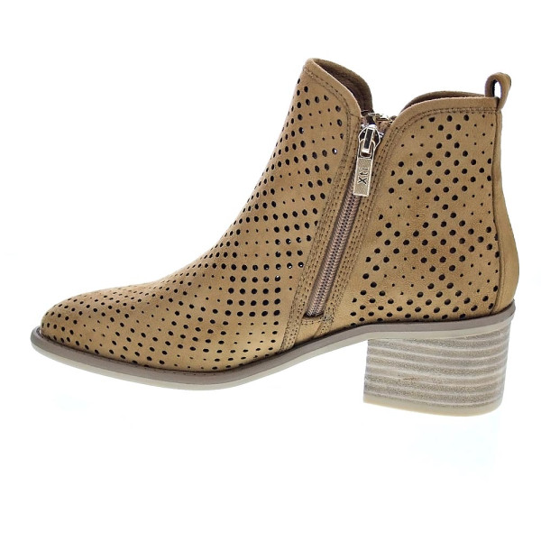 Botines Xti zapatos Mujer modelo 143961 Marrón Cremallera