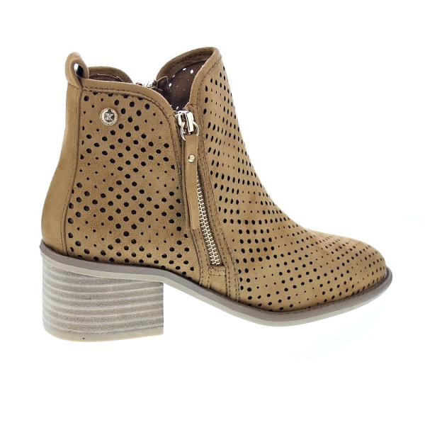 Botines Xti zapatos Mujer modelo 143961 Marrón Cremallera