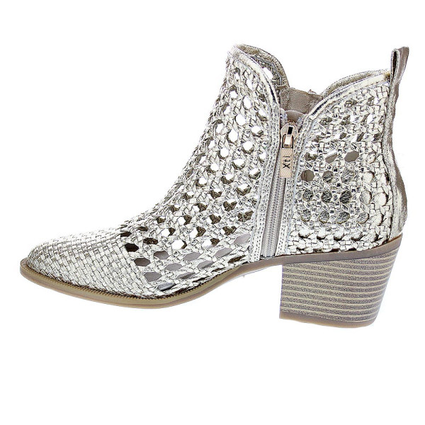 Botines Xti zapatos Mujer modelo 145267 Oro Cremallera