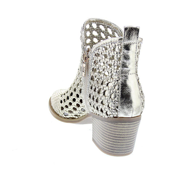 Botines Xti zapatos Mujer modelo 145267 Oro Cremallera