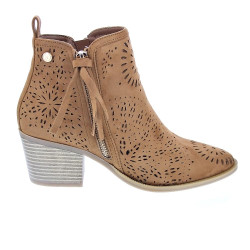 Botines Xti zapatos Mujer modelo 145327 Marrón Cremallera